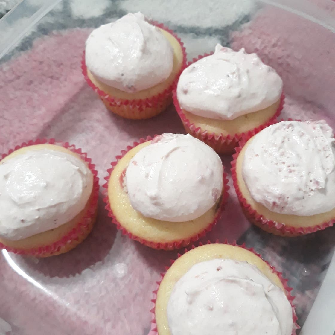 Strawberry Shortcake Cupcakes