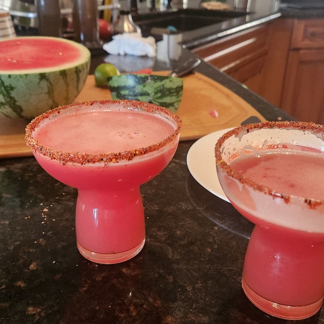 Watermelon Mezcal Margarita