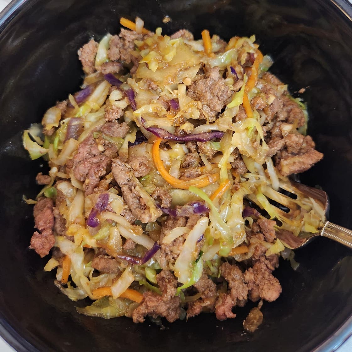 Beef and Cabbage Stir Fry