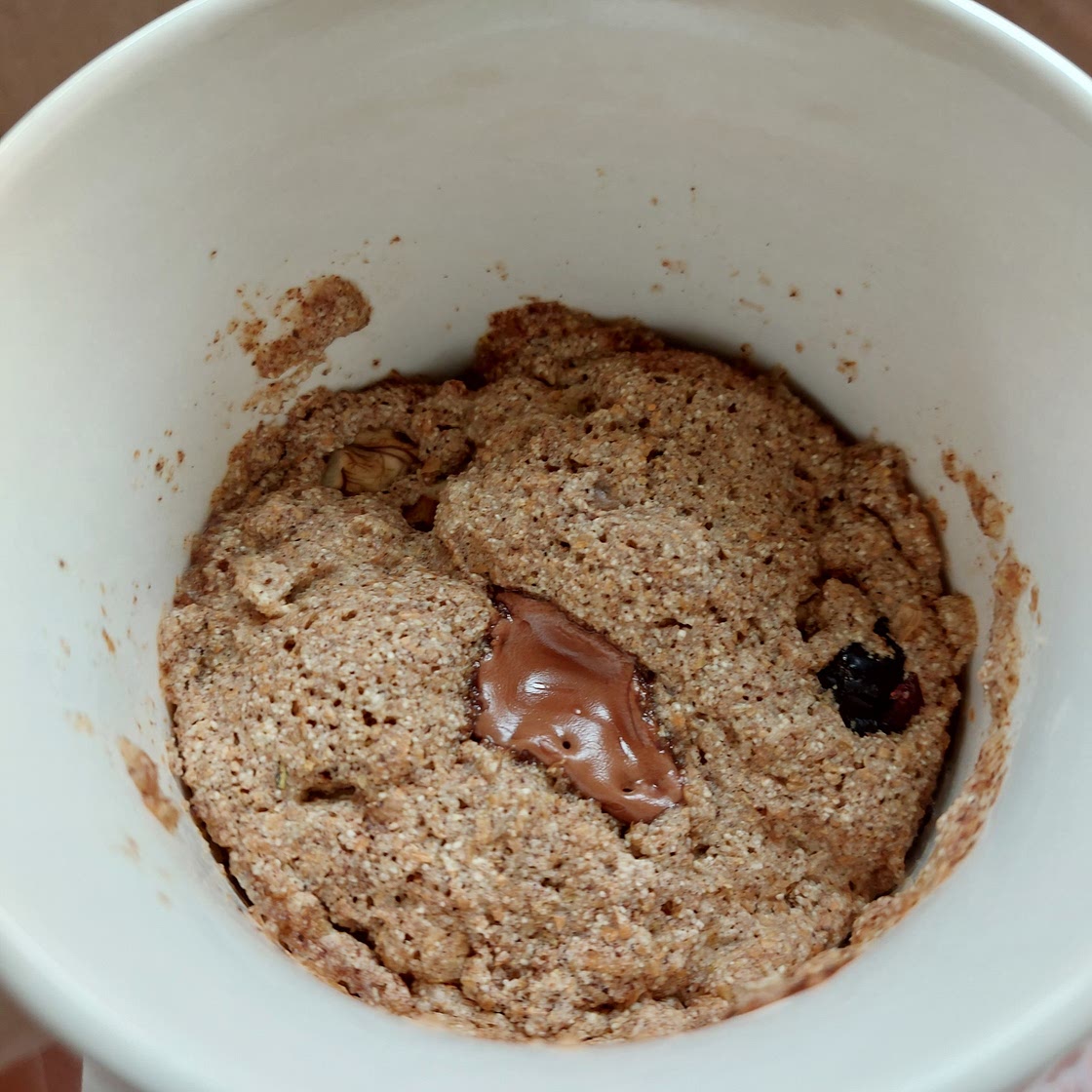 Cranberry Mug Cake