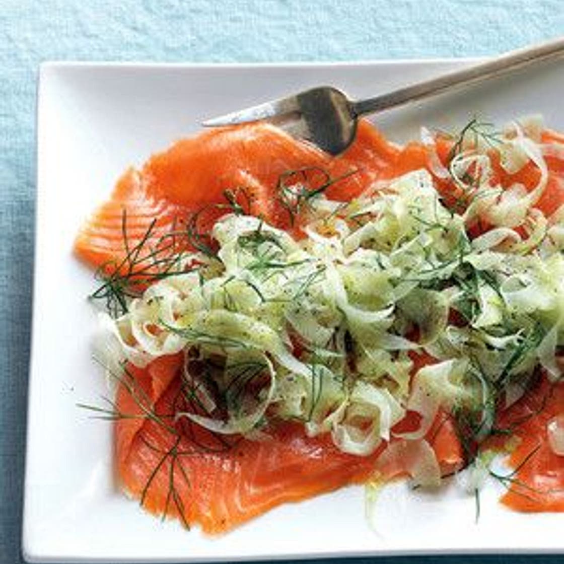 Fennel and Smoked Salmon Salad