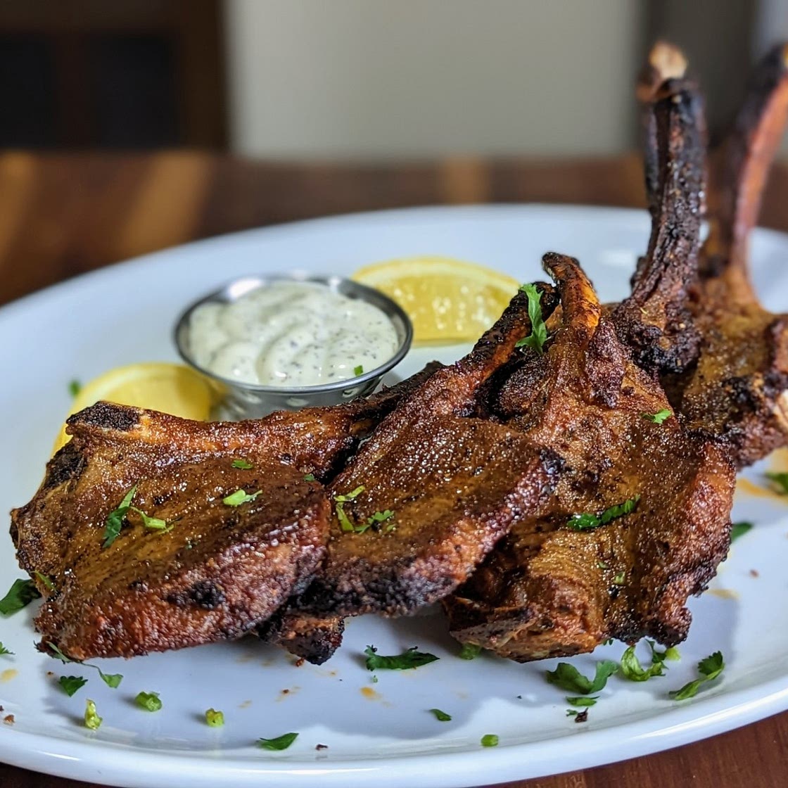 Restaurant style Tandoori Lamb Chops