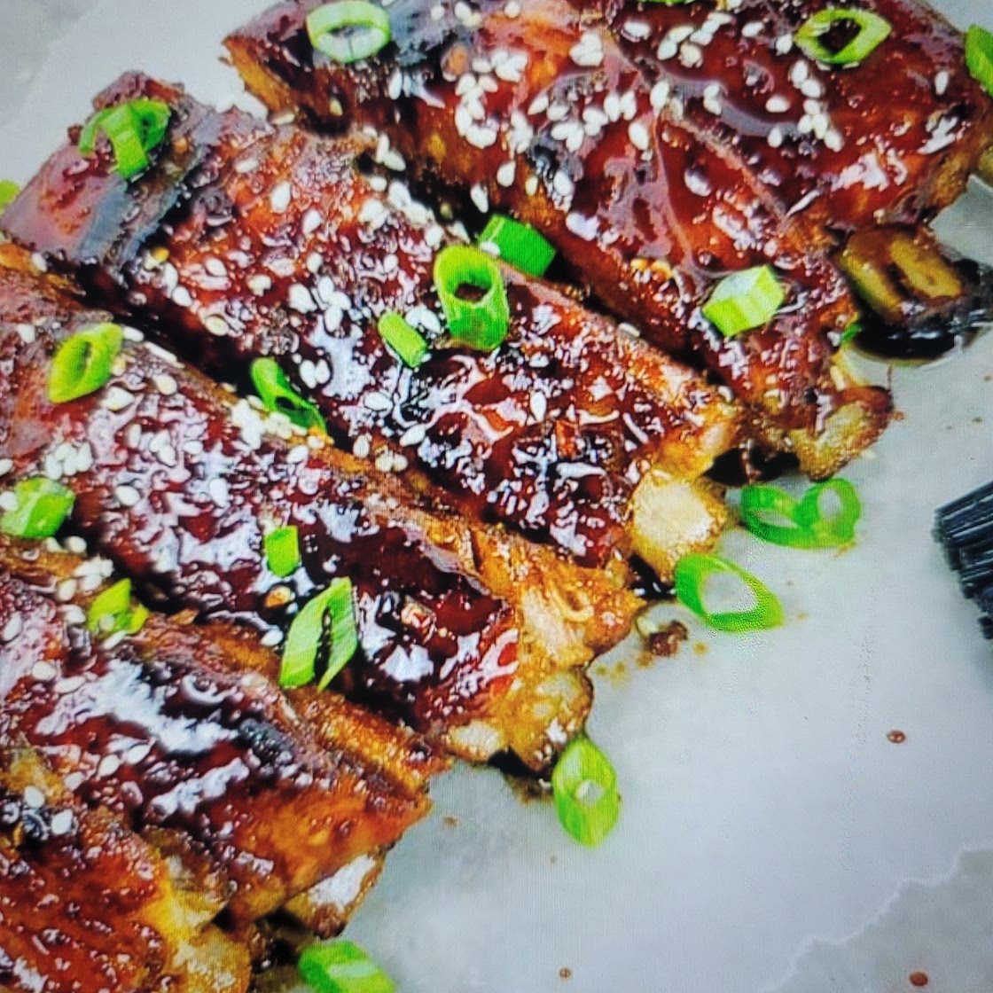 Sticky Asian Baked Pork Ribs