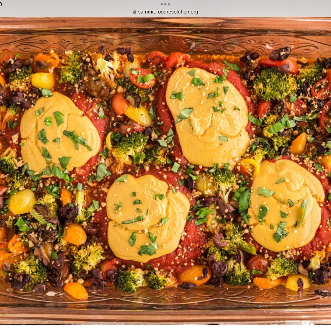 Italian Portobello Mushroom Bake