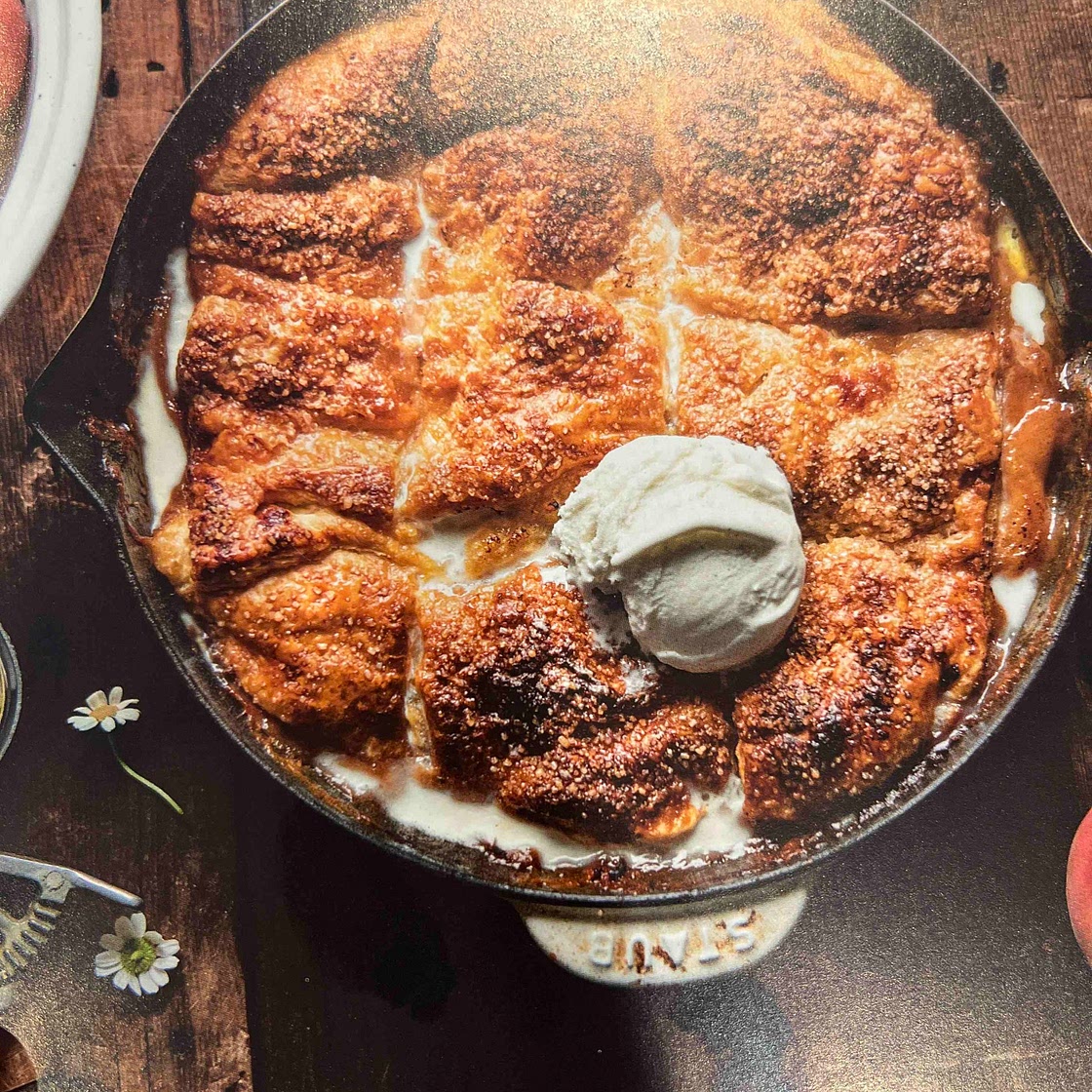 Bourbon Peach Pandowdy