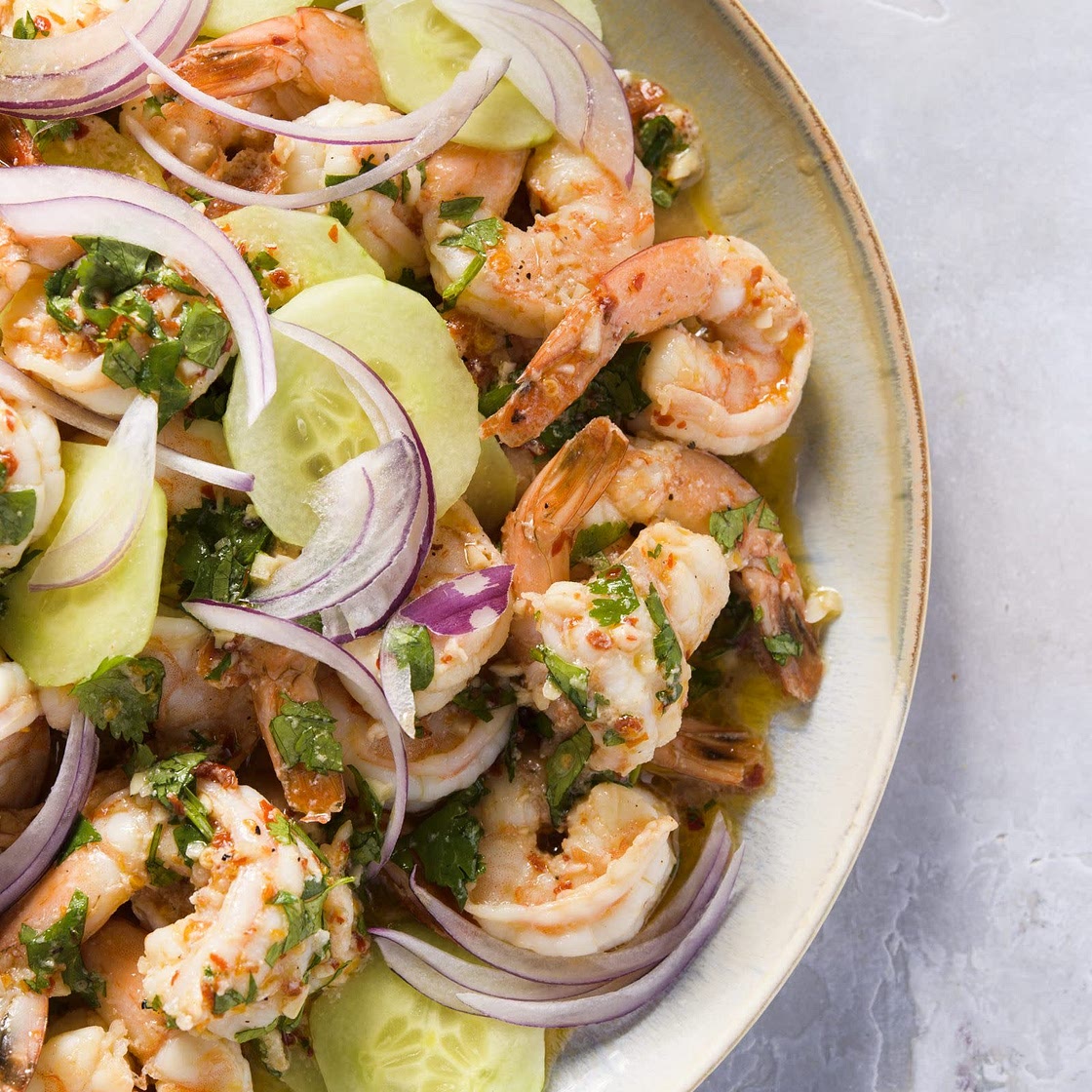 Drunken Shrimp w/ Tequila