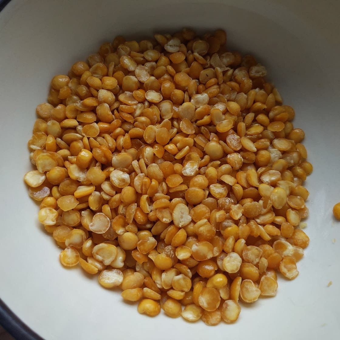 Baked Split Pea-Nuts {nut-free, easy}