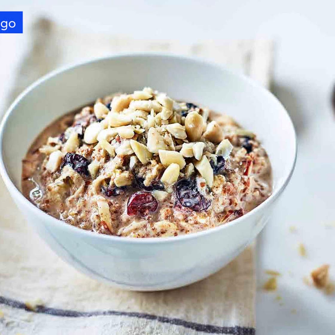 Apple bircher muesli