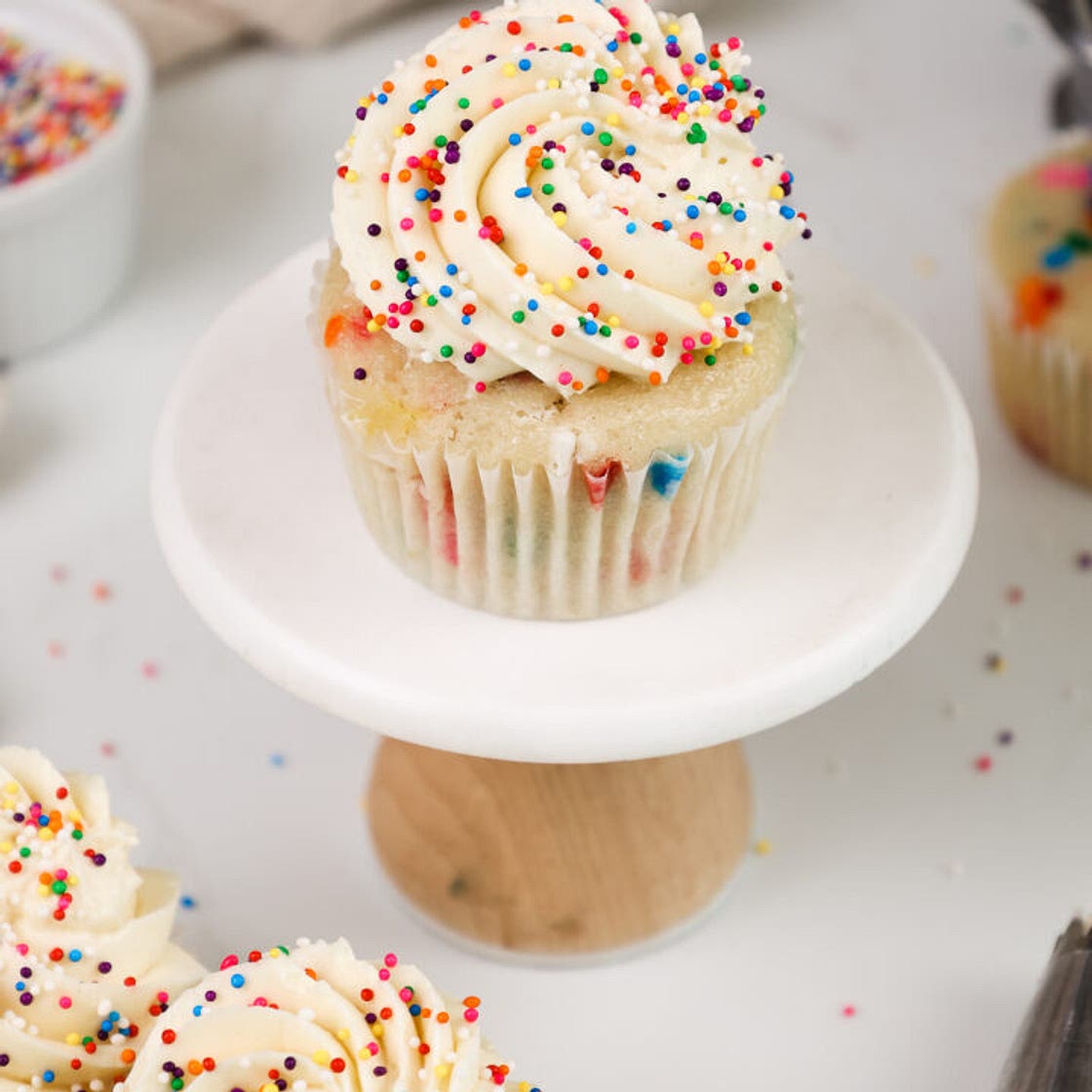 Not Too Sweet Buttercream Frosting