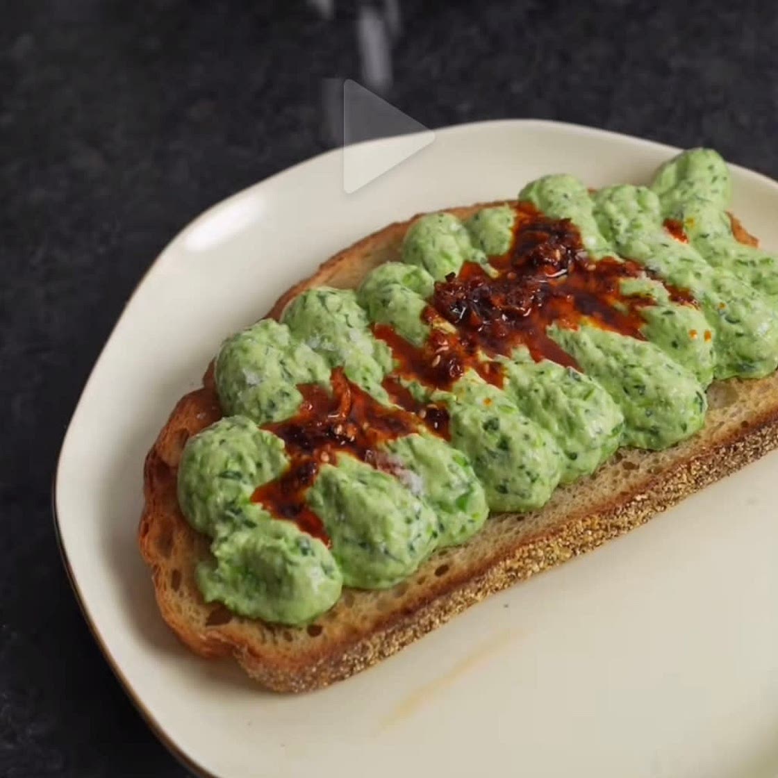 Green pea cottage cheese spread