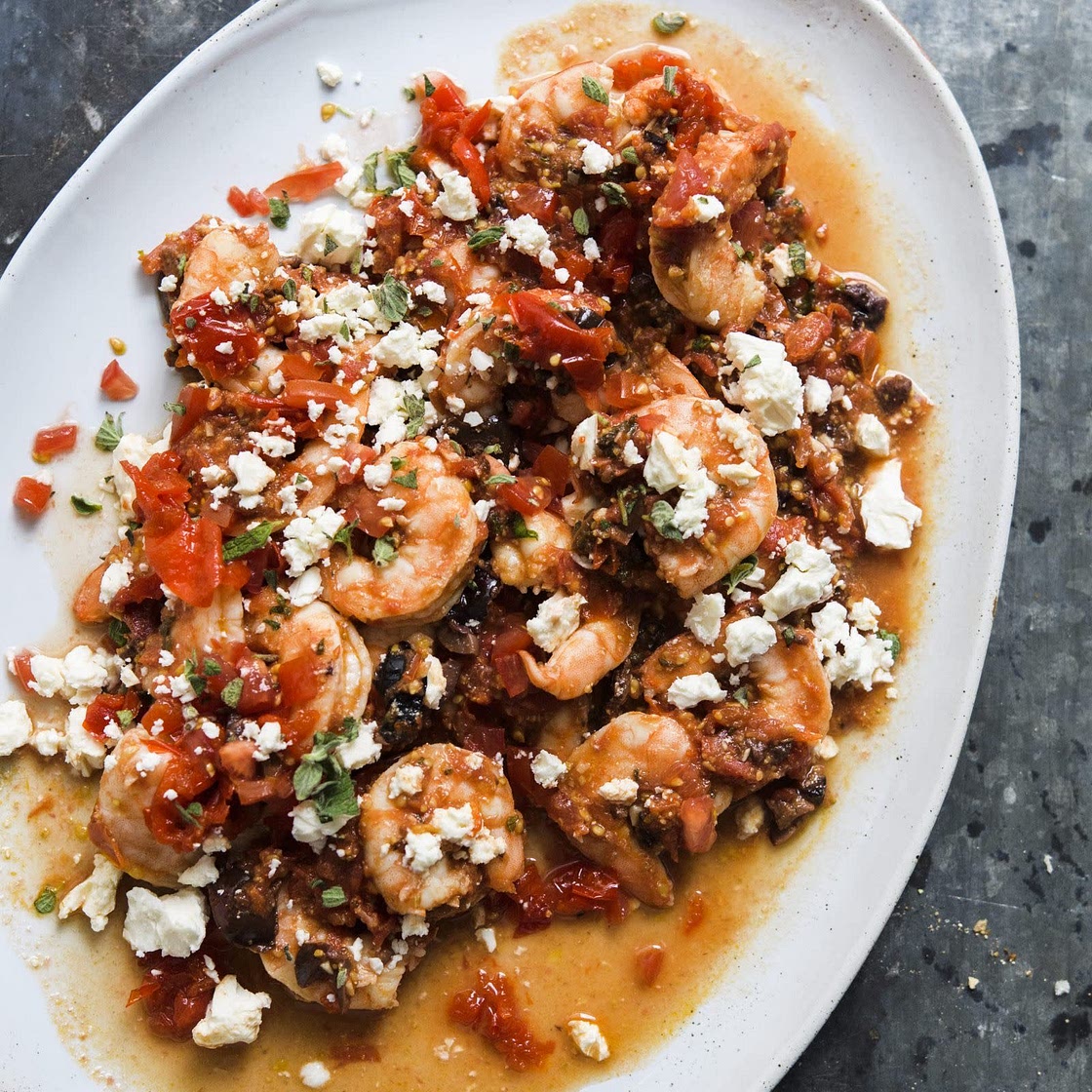 Shrimp w/ Feta