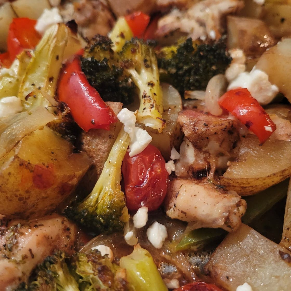 Balsamic chicken bake