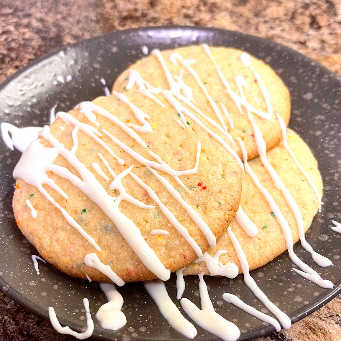 Confetti Cake Cookies