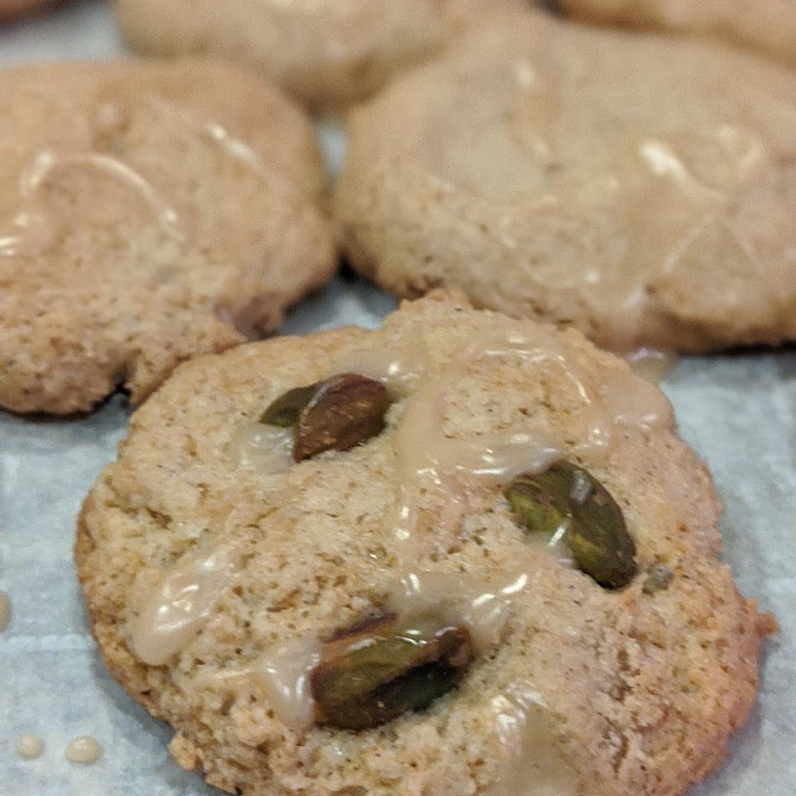 Chai Pistachio Gluten free Cookies