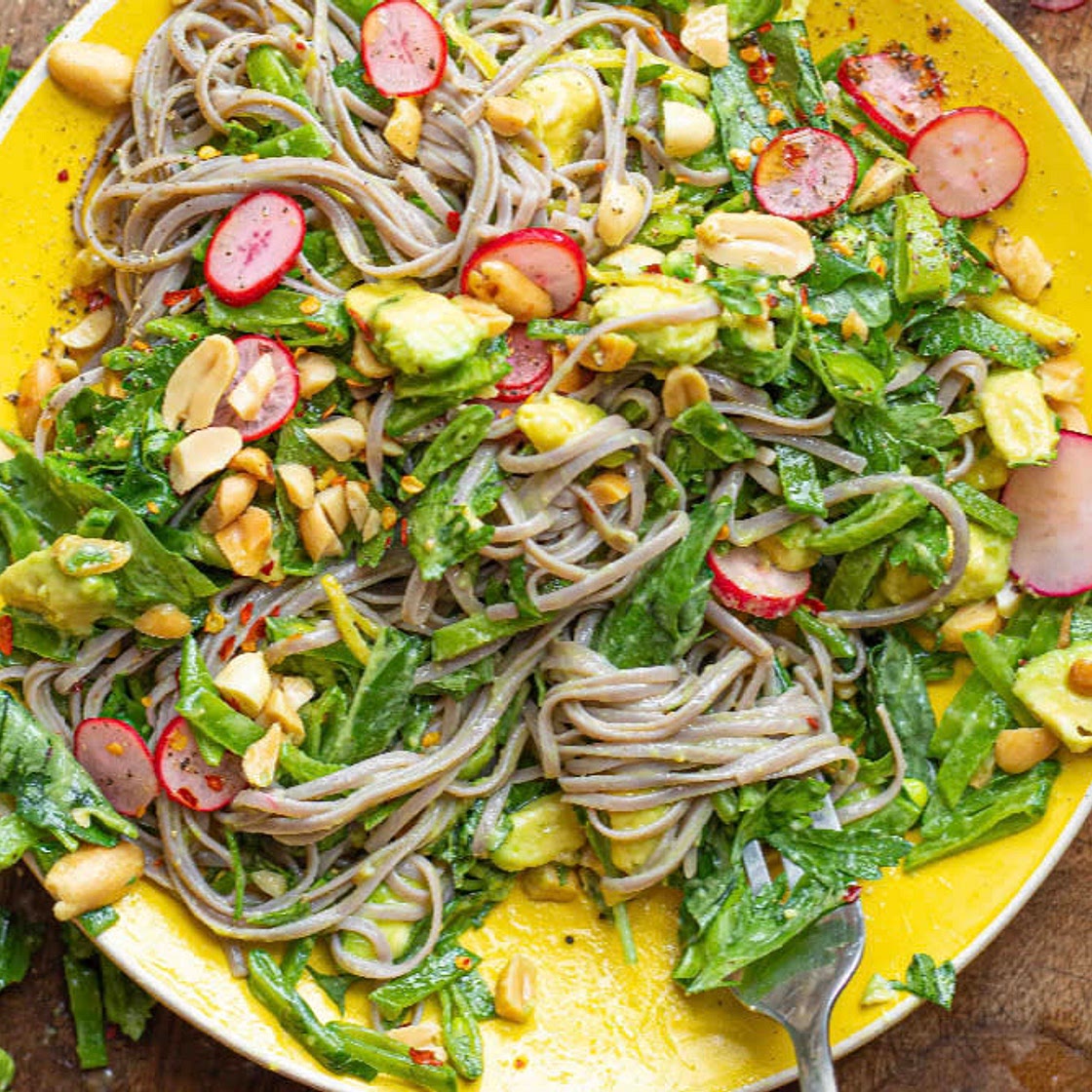 Green Goddess Soba Noodle Salad