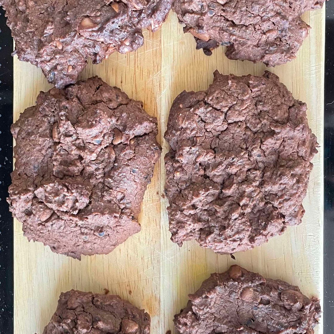 Chocolate Black Bean Cookies
