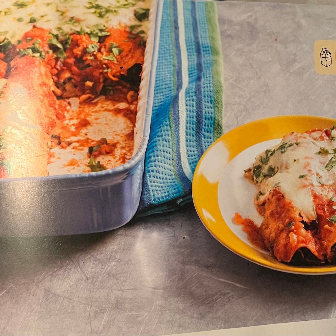 Bean, Cheese, and Spinach Enchiladas