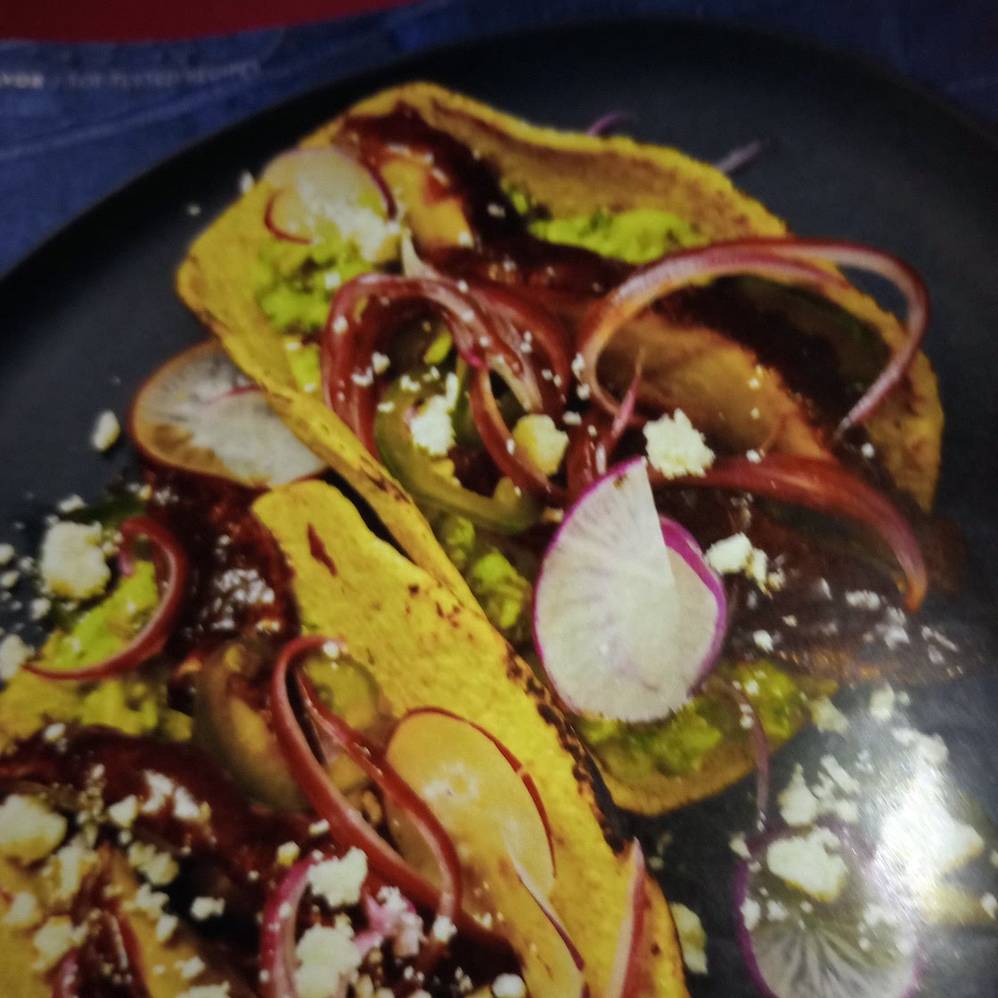 Adobo-Glazed Portobello Tacos