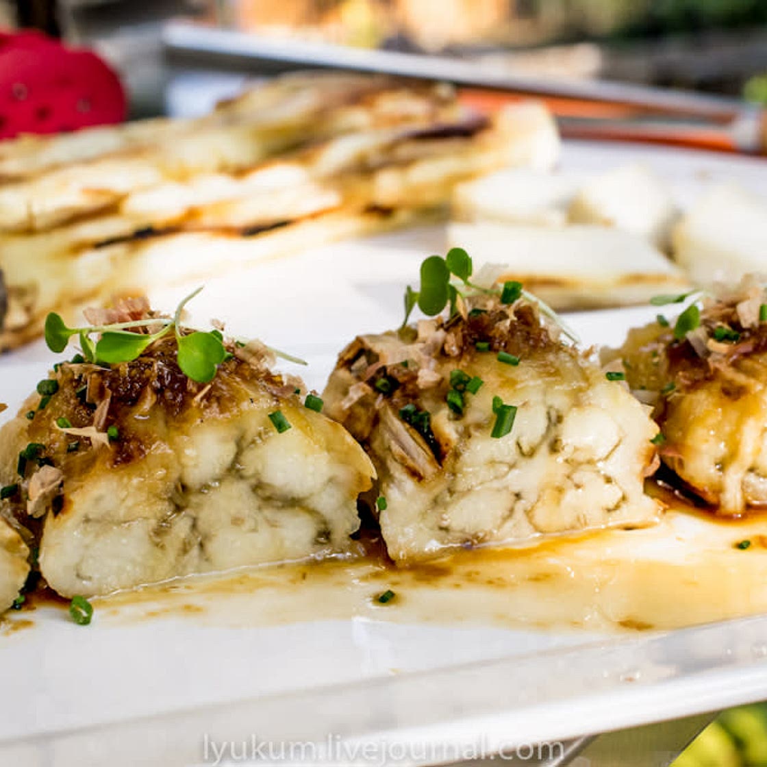 Charred and Marinated Asian Eggplants