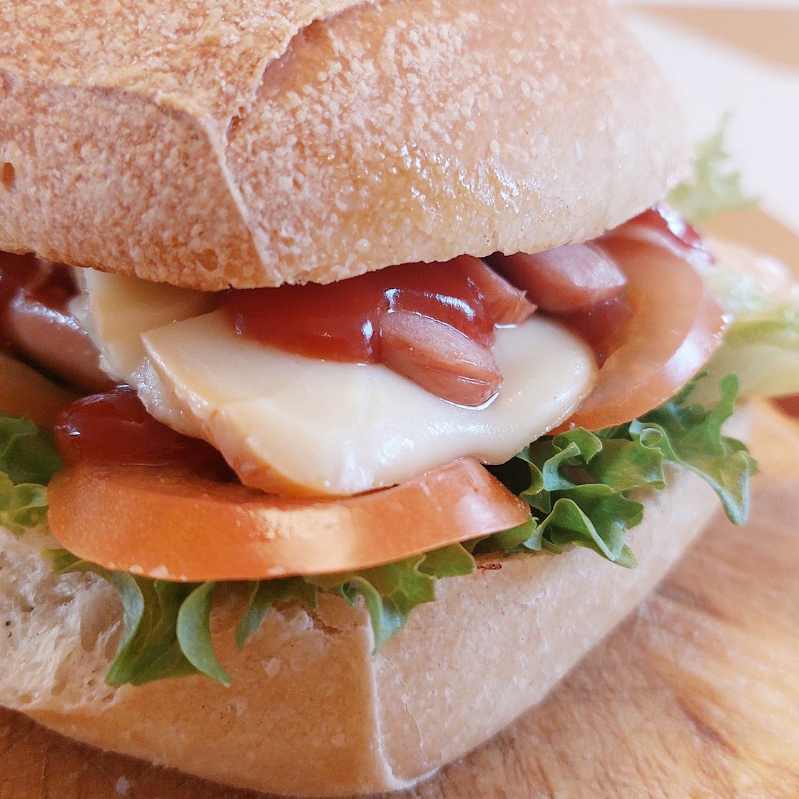 Panini - Hotdog and scamorza