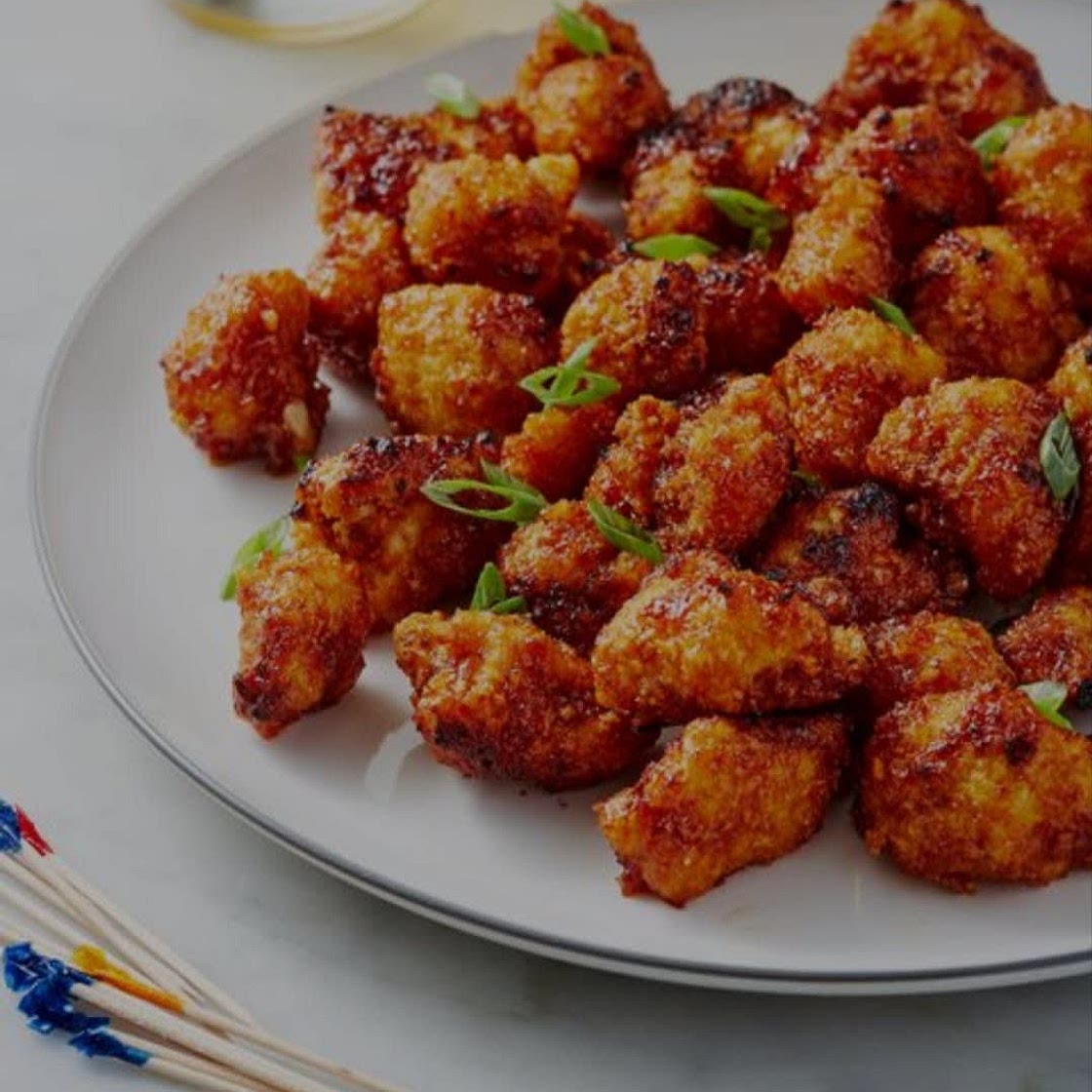 Honey Garlic Cauliflower