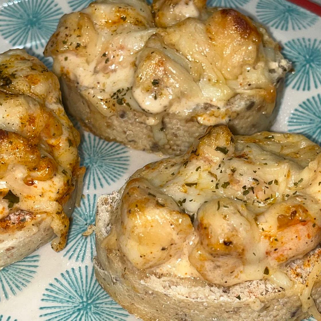 Cajun Shrimp Toast