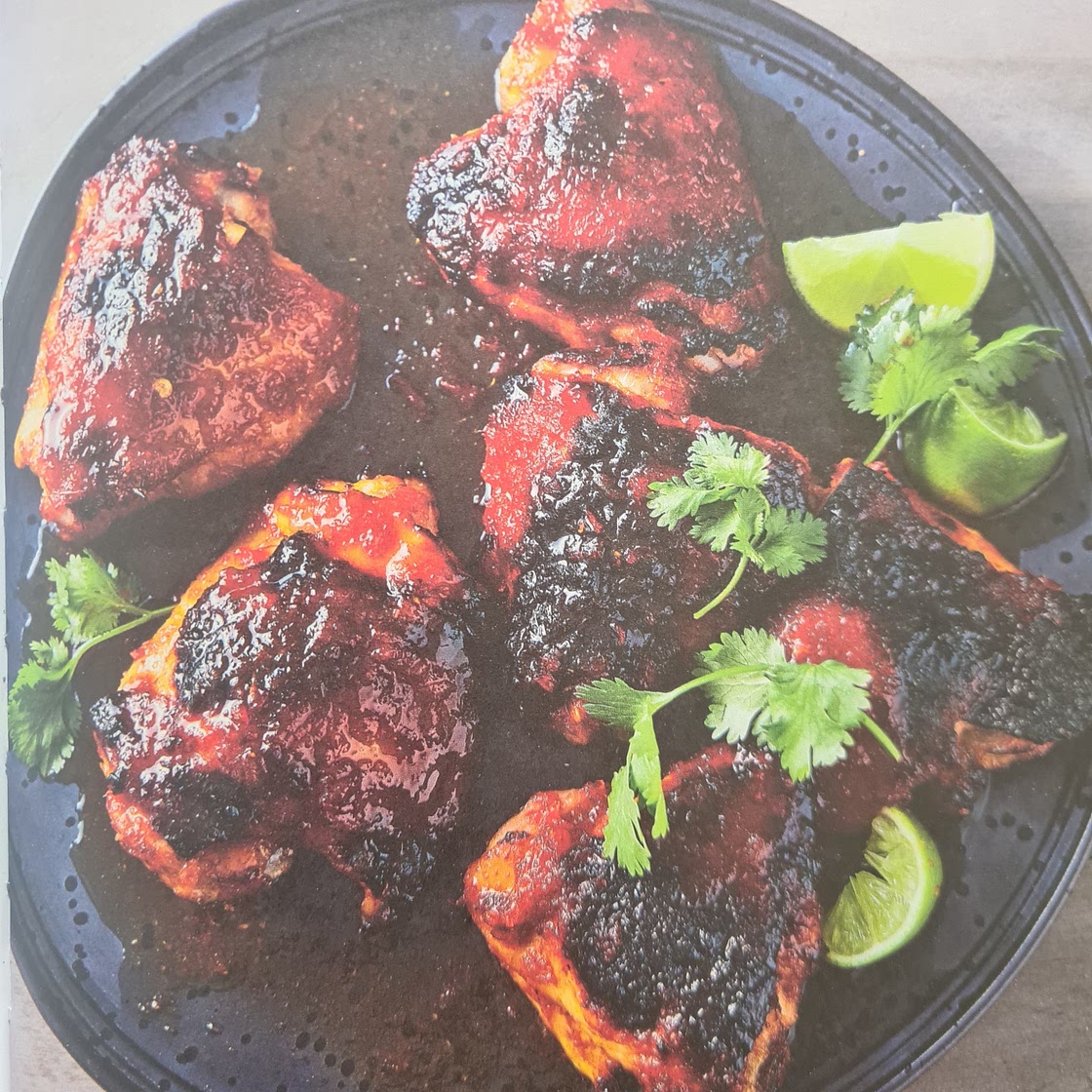 Honey-baked chilli chicken