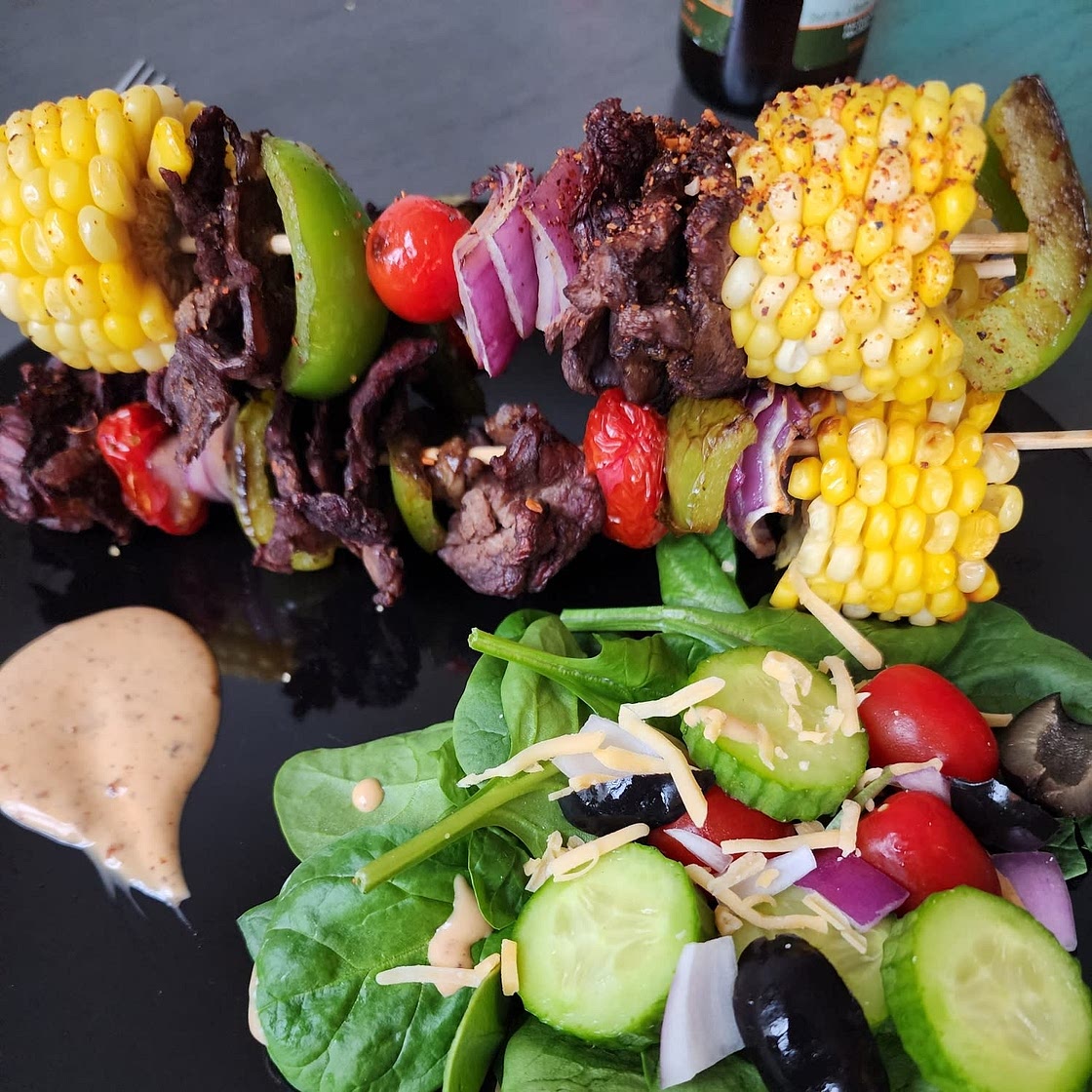 Steak Taco on a Stick