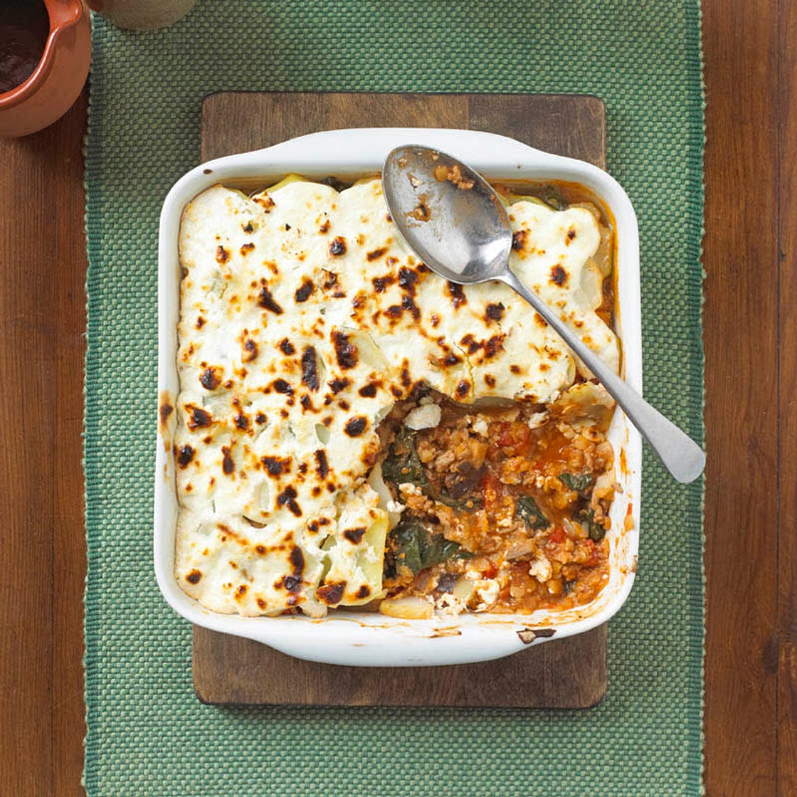 Lamb and Lentil Moussaka
