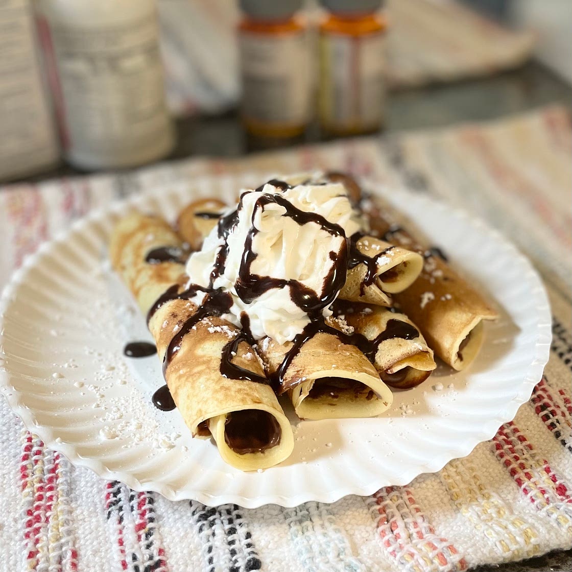 Delicious Nutella Crêpes