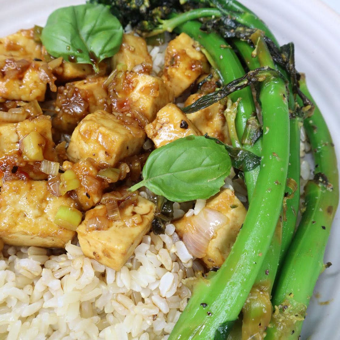 Chinese Black Pepper Tofu Stir Fry