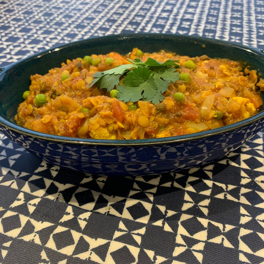 Vegetable Dhansak