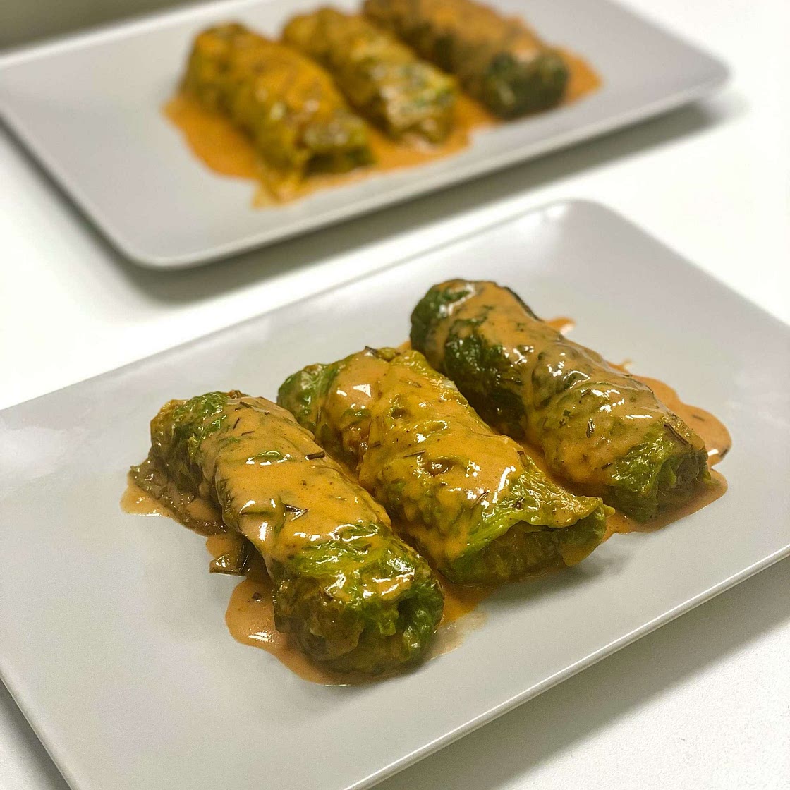VEGAN CABBAGE ROLLS 🥬