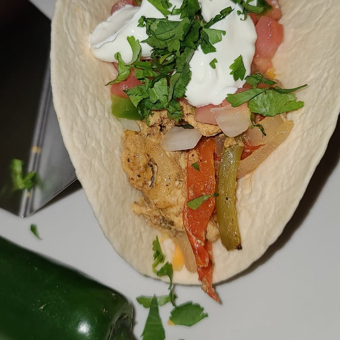 Sheet Pan Chicken Fajitas