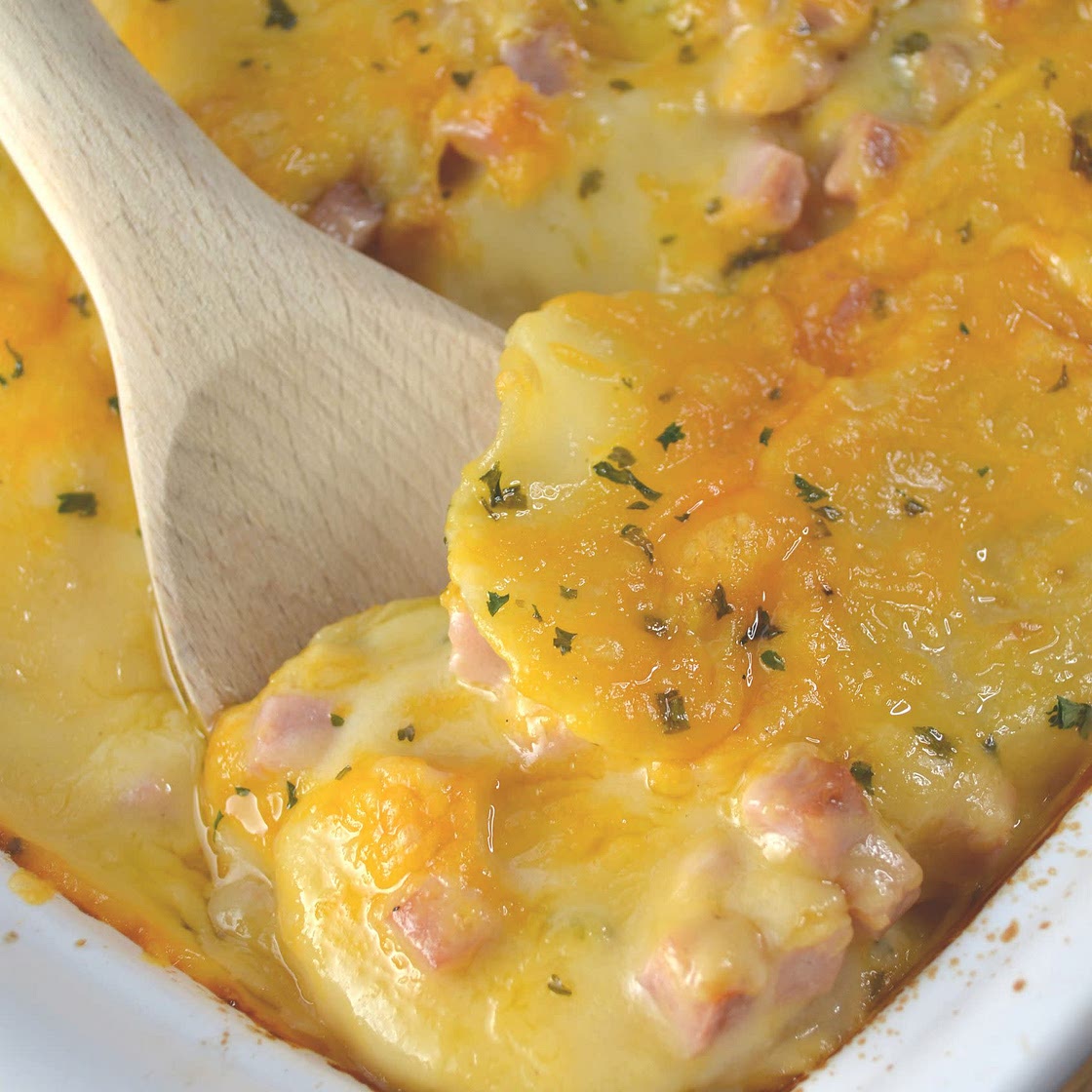 Scalloped Potatoes and Ham
