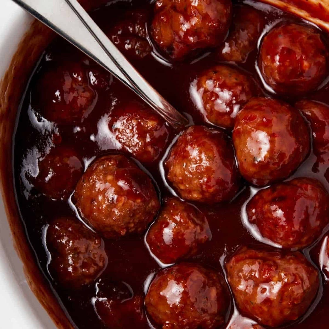 Crock Pot BBQ Meatballs or Lil Smokies (momma's recipe)