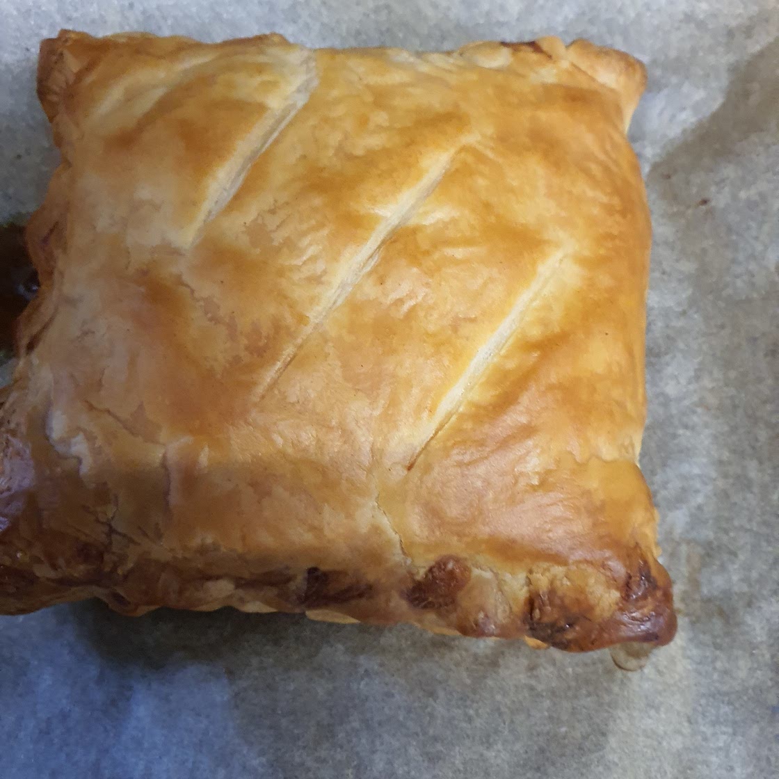 Mum's steak bake filling