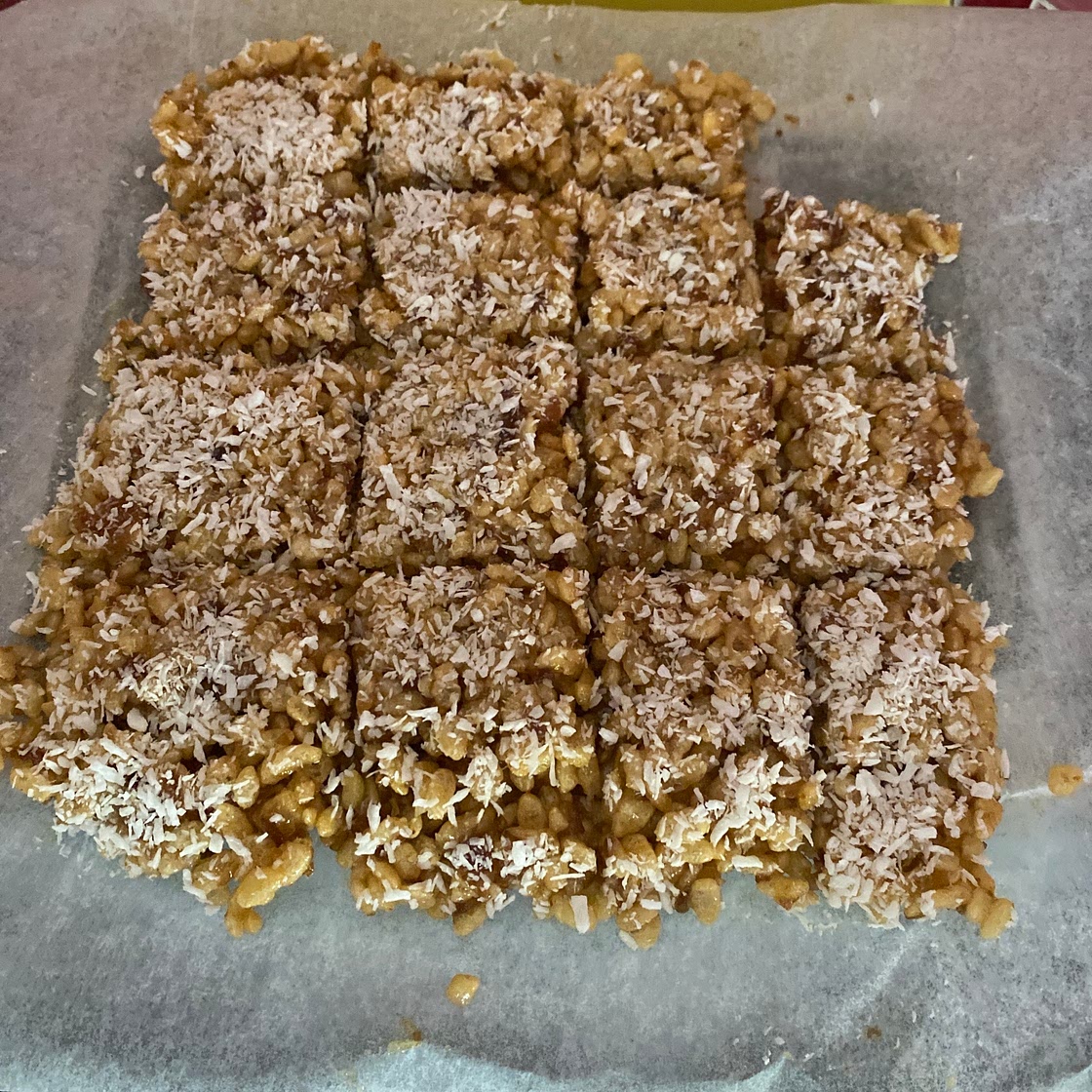Rice krispie koekies