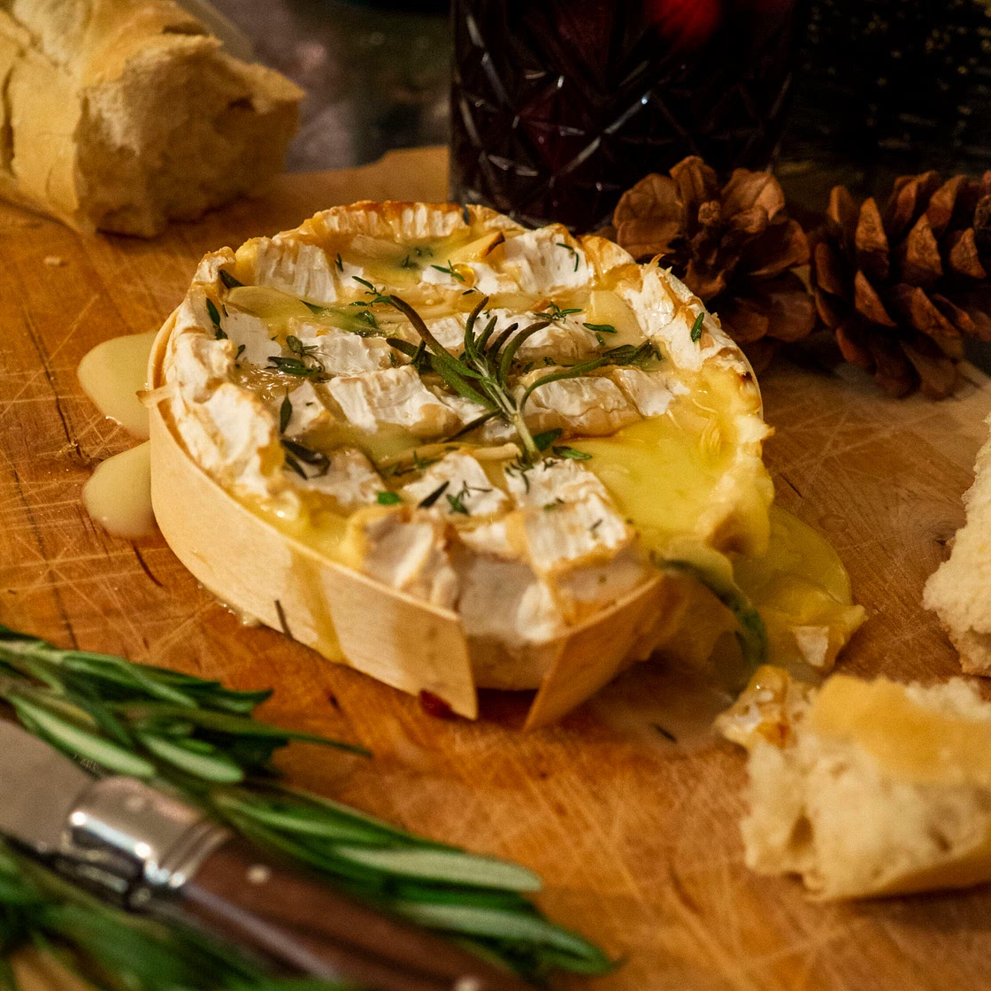 Camembert in the oven
