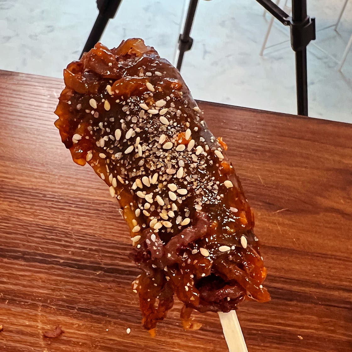 추억의 순대 꼬치