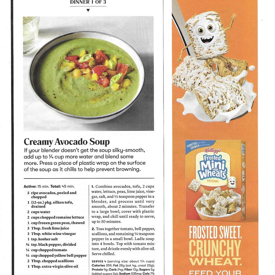 Creamy Avocado Soup