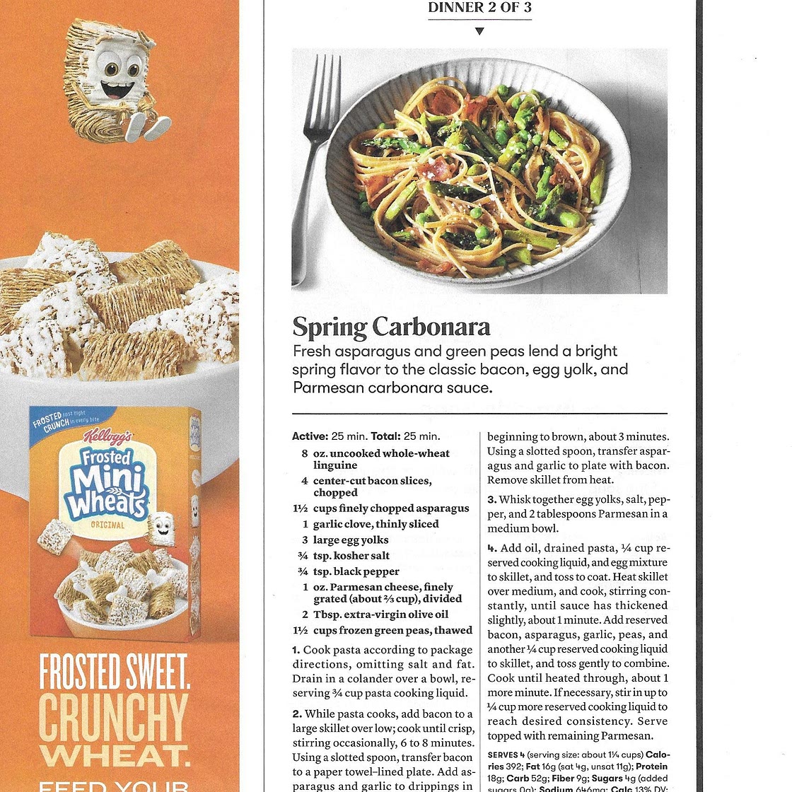 Spring Carbonara