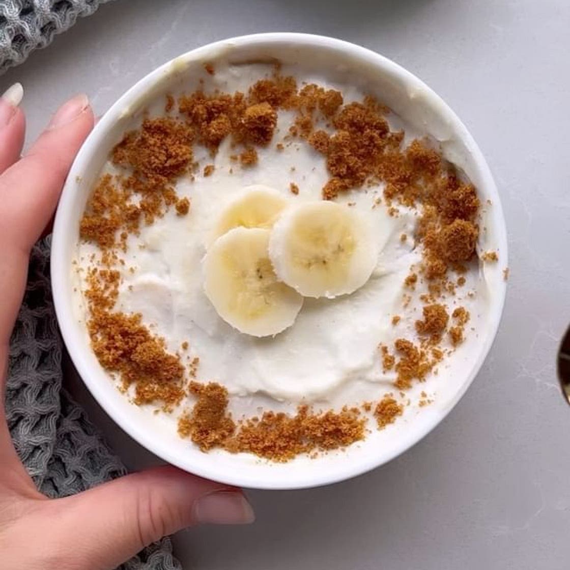 Banana Cream Pie Overnight Oats