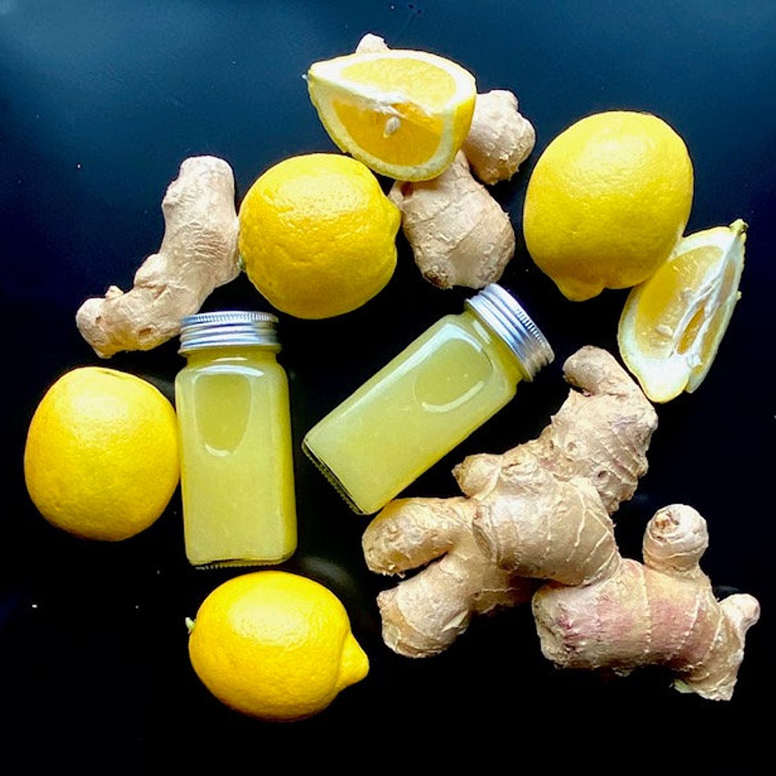 Lemon Ginger Wellness Shots