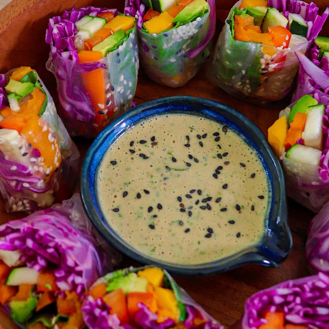 Sweet and Savory Tahini Sauce (vegan & gluten free)