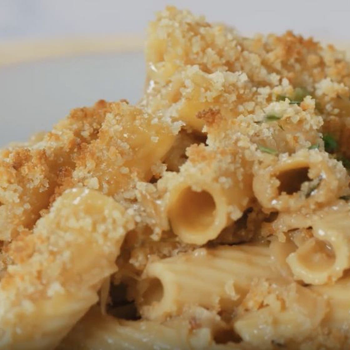 This French onion pasta bake is comfort food at its finest