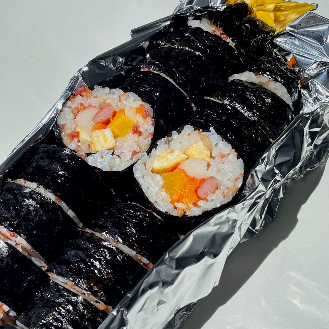 오는정김밥 만들기