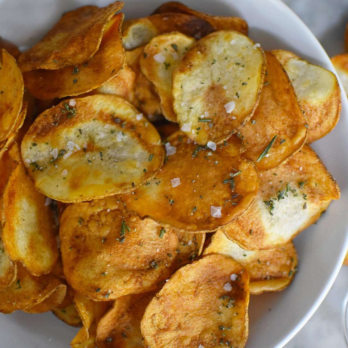 Air Fryer Potato Chips