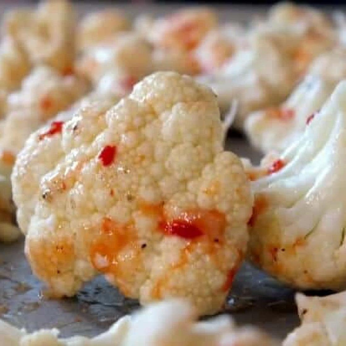 Spicy Roasted Cauliflower