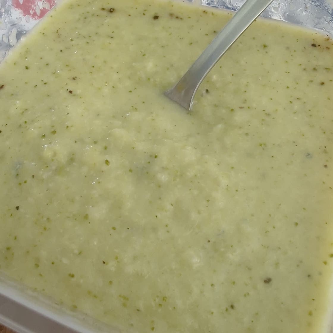 Soup maker broccoli and stilton soup